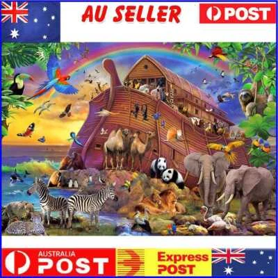 $9.99 • Buy 5D DIY Full Drill Diamond Painting Animals Cross Stitch Embroidery Mosaic