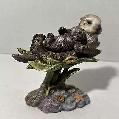 6  1994 Wonders Of The Sea - Otter (Maruri Studio Design) Porcelain Figurine • $35.95