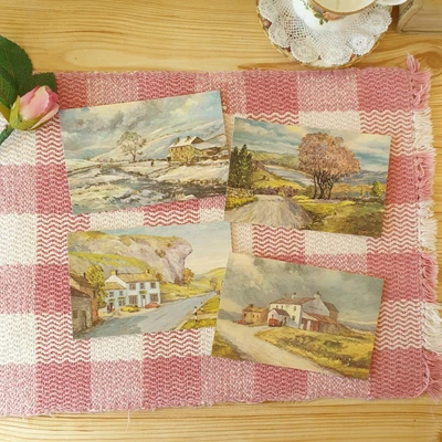 £1.99 • Buy Vintage Postcards X 4 ~ Landscape ~ Summerbridge Harrogate E Charlton Taylor