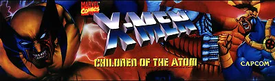 $15.75 • Buy X-Men Children Of The Atom Arcade Marquee For Header/Backlit Sign