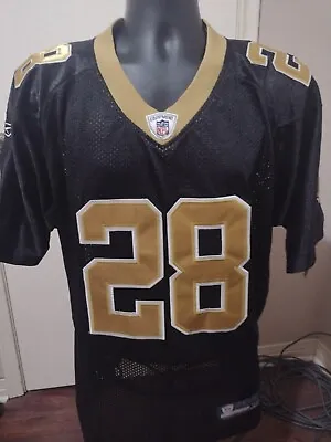 Reebok Mark Ingram #28 New Orleans Saints Football Jersey 52 XL Black Sewn NFL • $37.99