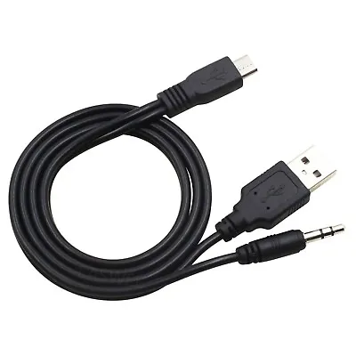 3.5mm Car AUX Audio USB Micro B Cable Charger For Samsung Galaxy S3 S4 I9500 • $6.28