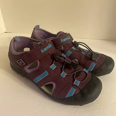 Kamik Women’s Purple Mantaray Sport Sandals Water Hiking Shoes Size US 7 • £20.89