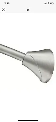 Moen CSR2172 Nickel 57  - 60  Adjustable Tension Curved Shower Rod • $24.99