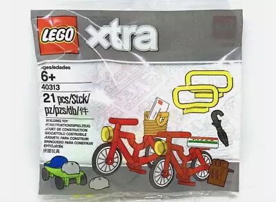 LEGO 40313 Xtra Bicycles Set For Minifigures Town City Bike Pizza Accessories  • $7.99