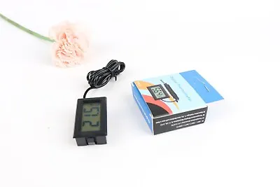 £2.49 • Buy Mini Temperature Digital LCD Thermometer Meter Gauge Waterproof Sensor Probe 