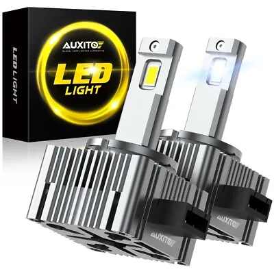 AUXITO D3S D3R LED Headlight Bulb High Low Beam Ultra Bright Conversion Kit Y19 • $52.99