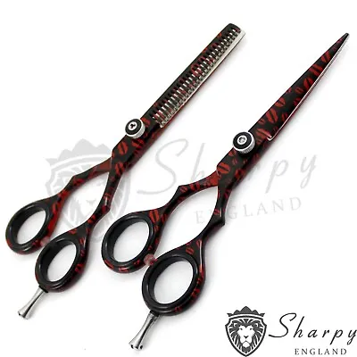 Pro 5.5  Hair Cutting Thinning Scissors Set Shears Barber Salon Hairdressing • £9.99
