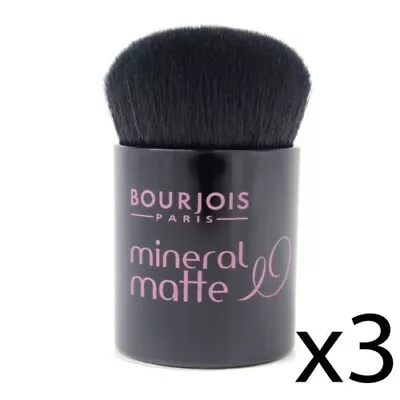 £8.98 • Buy Foundation Kabuki Brush Bourjois Matte Mineral Powder Makeup Applicator 3 Pack