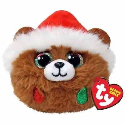 Beanie Boos Beanie Balls - Pudding Christmas Bear • $6