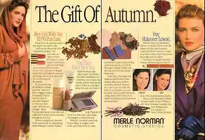 1988 Glamour Ad For Merle Norman Cosmetics -190 • $9.99