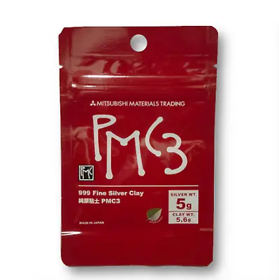 Mitsubishi Materials Precious Metal Silver Clay PMC3 Wt 5.6g Craft Jewelry Make • $35.40