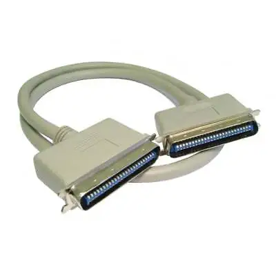 £16.75 • Buy SCSI 1 Lead / Cable. 50-pin D-type Centronics Plug, Male To Male.
