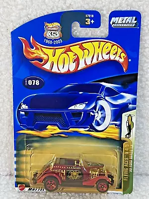Hot Wheels 2003 1933 FORD ROADSTER  FLYING ACES II 4/5  (21 Years Old) • $6.50
