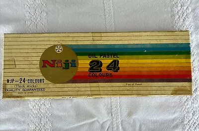 Vintage Niji Oil Pastels Pastel Set 23 Of 24 • $6.75