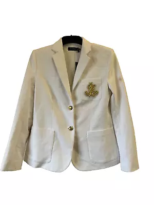 LAUREN BY RALPH LAUREN Anfisa Blazer Ladies SIZE Medium Ref MP5+ • £99.99