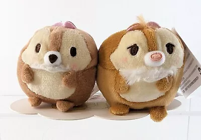 Disney Store 2.5 L Chip & Dale Ufufy Mini Plush Set New W/ Tags • $19.97