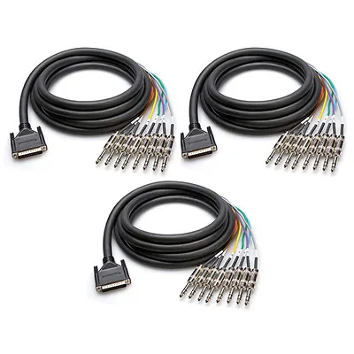 DB25 To 8-1/4 Inch Snake Cable 4m 3-PACK-Mackie HDR/SDR • $209.99