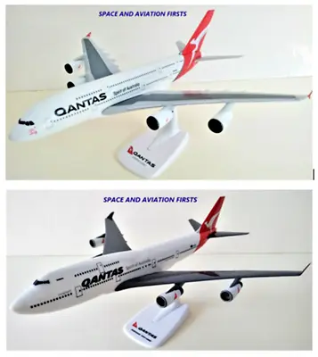 Qantas Airbus Industrie A380 & B747 Longreach Executive Style 1/250 Scale Models • $140