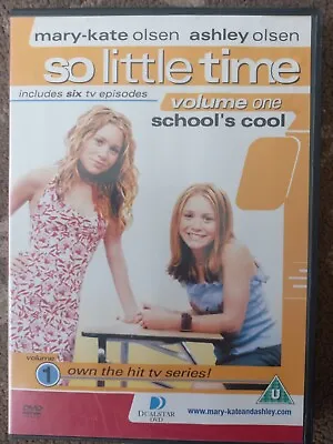 £18.04 • Buy So Little Time Volume 1 School's Cool Dvd Mary Kate & Ashley Olsen Twins