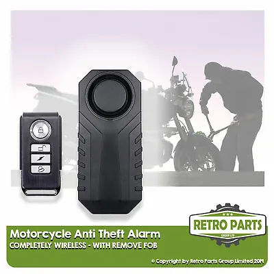 Wire-free Motorbike Alarm For Qingqi. Easy Install Anti-Theft Protect • $34.80