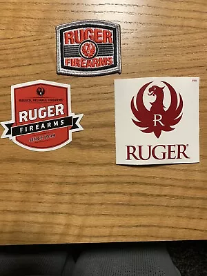 Ruger Merrowed  Edge Patch & Old School & Phoenix Sticker • $13