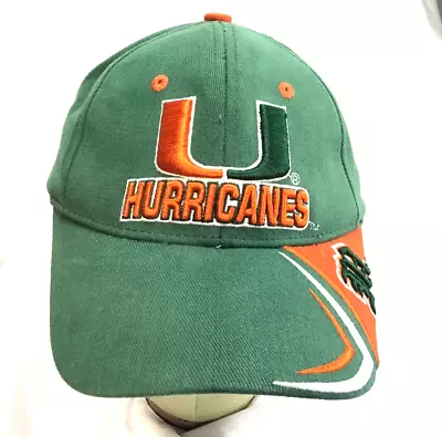 Miami Hurricanes Embroidered Ball CapUnifit Capsmith 97% Cotton 3% Spandex • $10.97