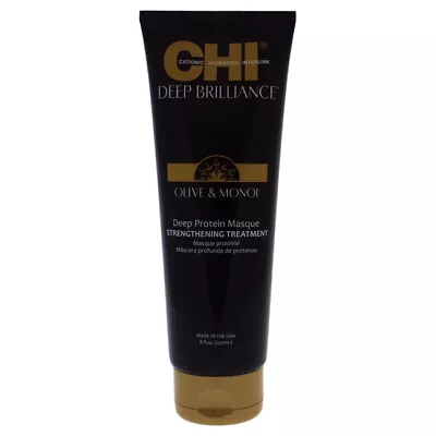 CHI Deep Brilliance Deep Protein Masque Strengthening Treatment For Unisex- 8 Oz • $15.49