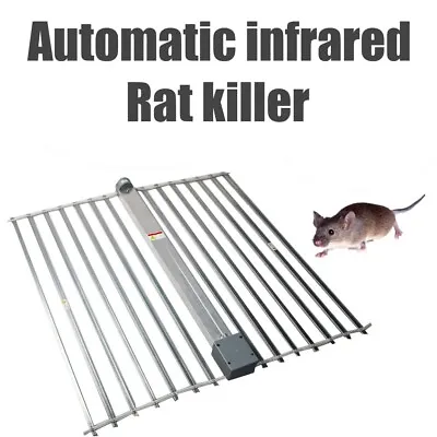 £149.99 • Buy Electronic Mouse Trap Mice Rat Killer Automatic Infrared Electric Rodent Zapper