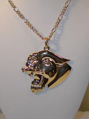 Hip Hop 30  Gold Plated Chain Pendant Necklace Ed Hardy • $5.95