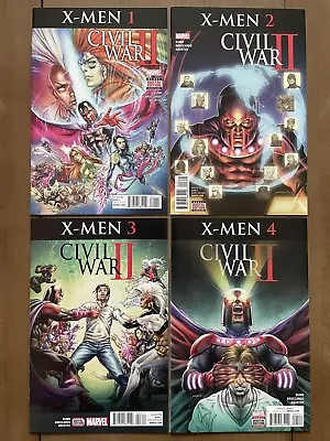 Civil War II X-Men #1234 (2016) Lot 1-4 Run Set Marvel Comics Bunn • $9.99