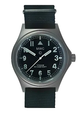 MWC 300m 12hrND Titanium General Service Military Watch Quartz Sapphire Crystal • $260