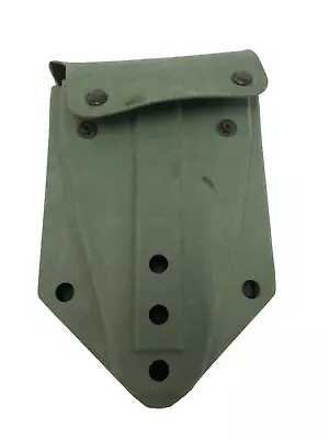 Us Military Entrenching E-tool Shovel Od Green Carrier Pouch Cover Alice Clips • $7.69