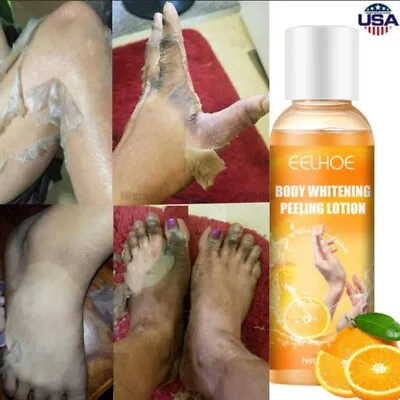 $9.95 • Buy 100g Orange Peeling Lotion Body Whitening Cream Lightening Brightening Skin Care