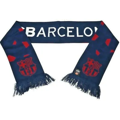 FC Barcelona Scarf By Fanatics International Football Team Knit Winter Soccer  • $9.98