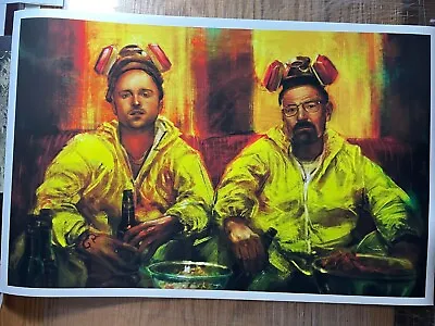 Breaking Bad Art Poster Jesse Pinkman Walter White • $79.99