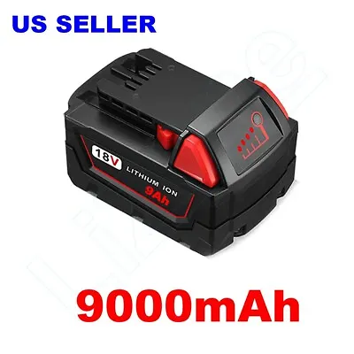 New 9Ah Lithium For Milwaukee M18 18V HIGH OUTPUT XC 9.0 Battery Pack 48-11-1890 • $49.99