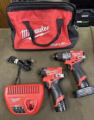 Milwaukee M12 FUEL (3497-22) - 12V Drill & Impact Driver Combo Kit....FREE S&H!! • $169.99