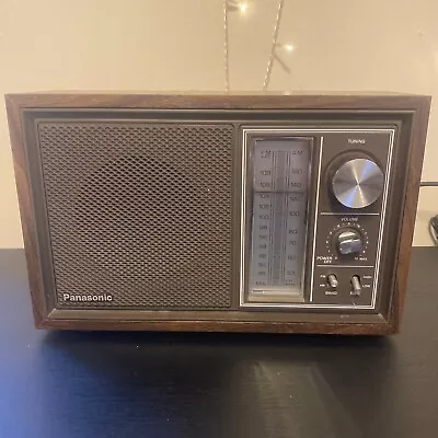 Panasonic Model RE-6289 AM/FM Radio-Vintage 1970-Made In Japan-Tested/Working VG • $35.44