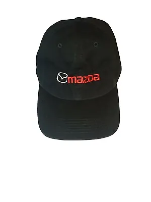 Mazda Adjustable Baseball Cap Black Hat • $14