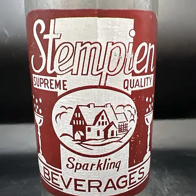 Stempien Supreme Quality  Beverages  Acl Soda Bottle Detroit Michigan 10oz • $24.99