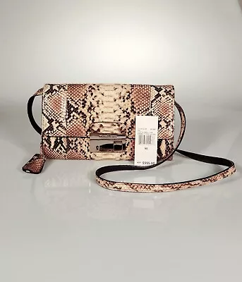 Michael Kors Collection Gia Python Snake Crossbody Handbag Exotic Leather NWT • $300