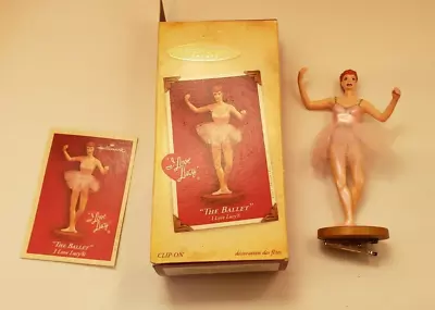 Hallmark I Love Lucy The Ballet 2004 Christmas Keepsake Ornaments Lucille Ball • $14.37