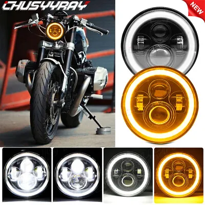 7 Inch Motorcycle LED Headlight Turn Signals DRL For Yamaha Vmax 1200 1700 • $106.27