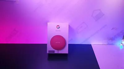 Google Nest Mini (2nd Generation) Smart Speaker - Coral (Brand New) • $69