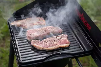 Cast Iron Reversible Griddle And Grill Cook Top CGG16B By Camp Chef • $35.58