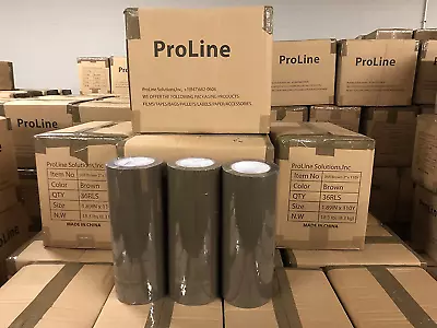 36 Rolls Carton Sealing Brown Packing Tape Box Shipping 1.8 Mil 2  X 110 Yards • $25.91