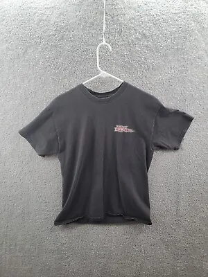 Vintage No Fear T Shirt Boys XLarge Black Y2K Short Sleeve Streetwear • $26.94