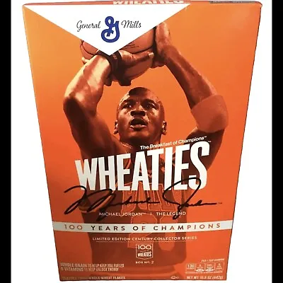 🔥 Michael Jordan Wheaties #2 Cereal Box 100th Anniversary Champions /1500 NIB • $13