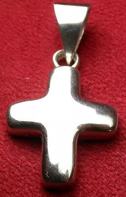 RARE 8 GRAMS STERLING INGOT Catholic Bishop Guadalupe Pilgrimage Crucifix Cross • $74.99